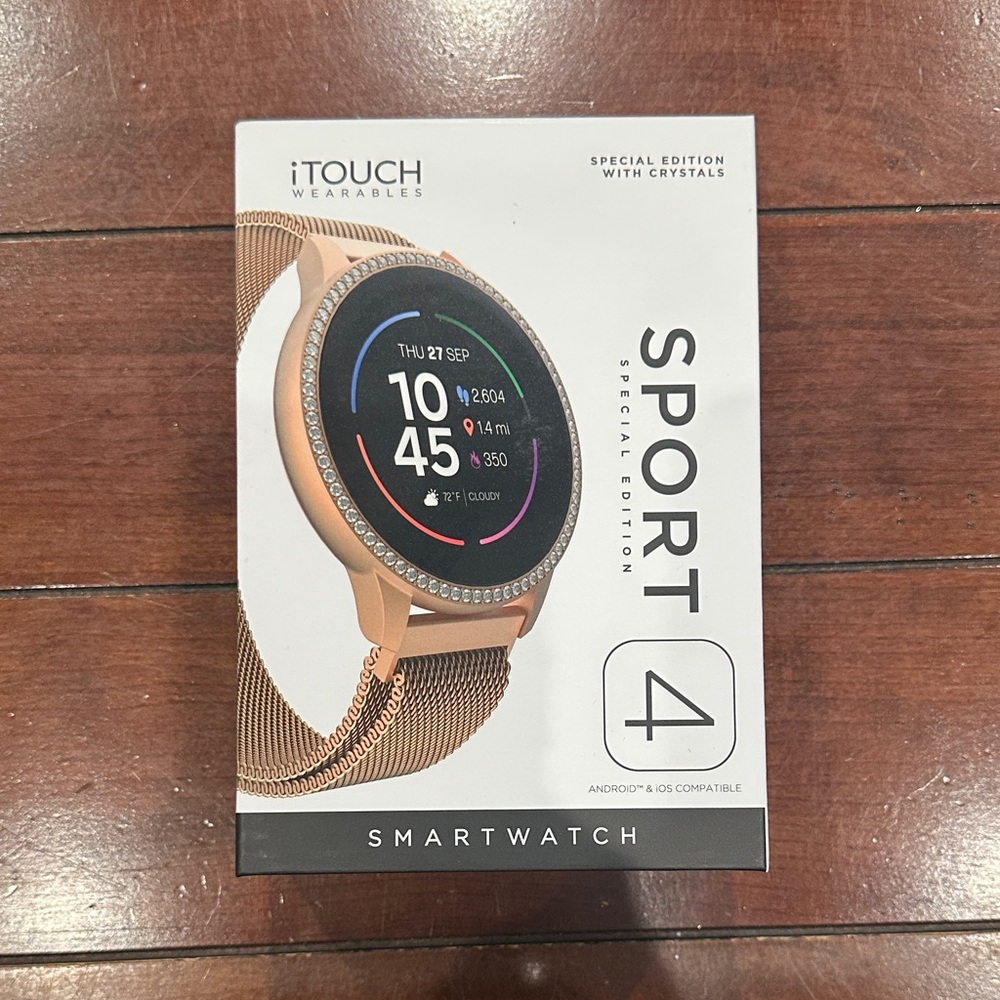 Sport 4 Smartwatch - Rose Gold